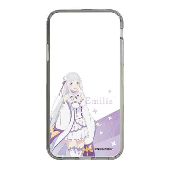Slim Protection Case［ Re:ZERO -Starting Life in Another World- Emilia - Standing Illustration ］