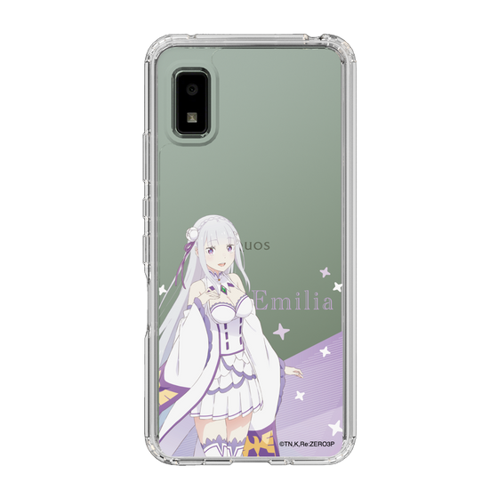 Slim Protection Case［ Re:ZERO -Starting Life in Another World- Emilia - Standing Illustration ］