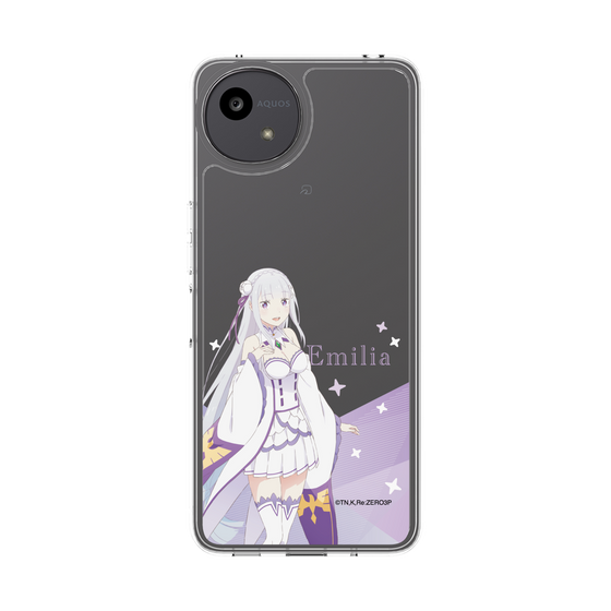Slim Protection Case［ Re:ZERO -Starting Life in Another World- Emilia - Standing Illustration ］