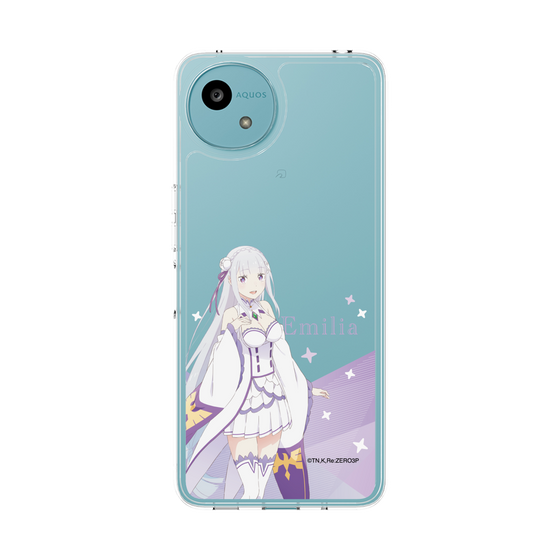 Slim Protection Case［ Re:ZERO -Starting Life in Another World- Emilia - Standing Illustration ］