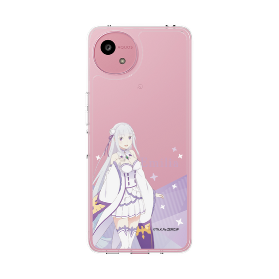 Slim Protection Case［ Re:ZERO -Starting Life in Another World- Emilia - Standing Illustration ］