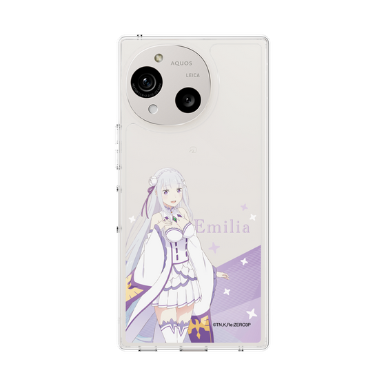 Slim Protection Case［ Re:ZERO -Starting Life in Another World- Emilia - Standing Illustration ］