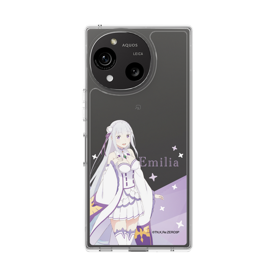 Slim Protection Case［ Re:ZERO -Starting Life in Another World- Emilia - Standing Illustration ］