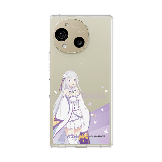 Slim Protection Case［ Re:ZERO -Starting Life in Another World- Emilia - Standing Illustration ］