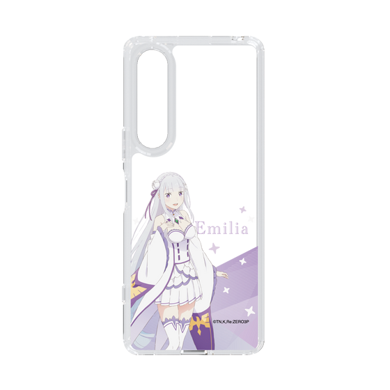 Slim Protection Case［ Re:ZERO -Starting Life in Another World- Emilia - Standing Illustration ］