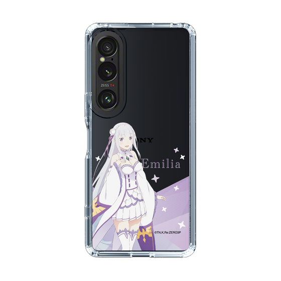 Slim Protection Case［ Re:ZERO -Starting Life in Another World- Emilia - Standing Illustration ］