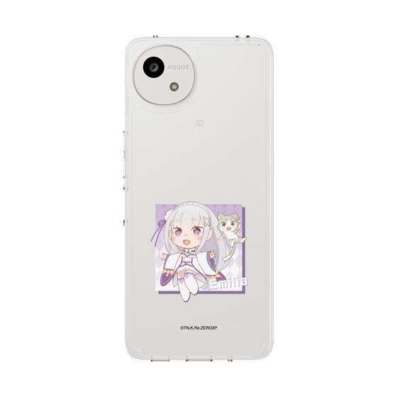 Slim Protection Case［ Re:ZERO -Starting Life in Another World- Emilia - Mini Character ］