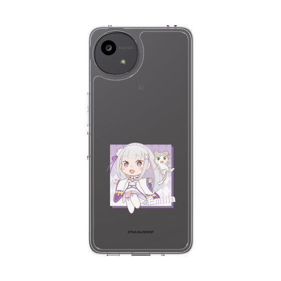Slim Protection Case［ Re:ZERO -Starting Life in Another World- Emilia - Mini Character ］