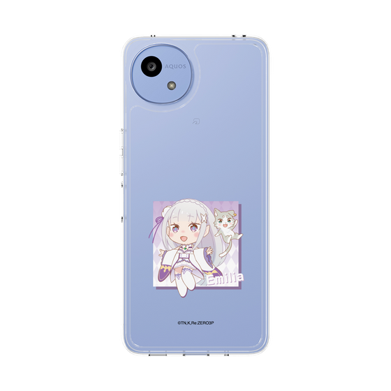 Slim Protection Case［ Re:ZERO -Starting Life in Another World- Emilia - Mini Character ］