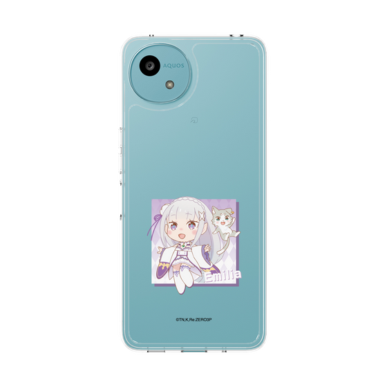 Slim Protection Case［ Re:ZERO -Starting Life in Another World- Emilia - Mini Character ］