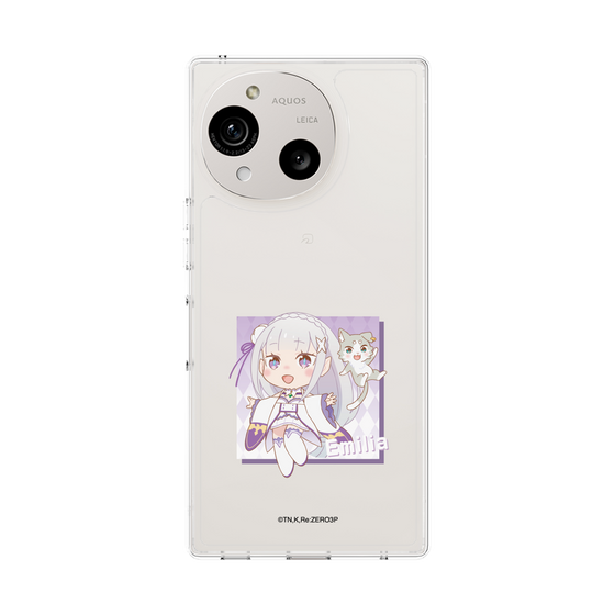 Slim Protection Case［ Re:ZERO -Starting Life in Another World- Emilia - Mini Character ］