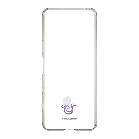 Slim Protection Case［ Re:ZERO -Starting Life in Another World- Emilia - Motif ］
