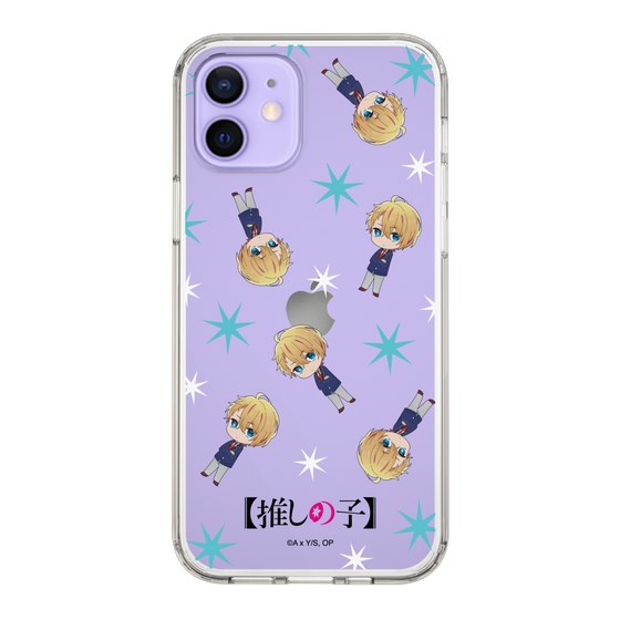 Slim Protection Case［ 【OSHI NO KO】 -  Aqua - Mini Character Pattern ］