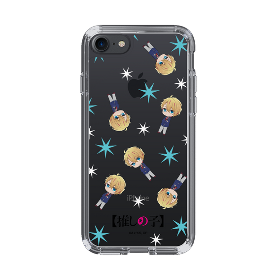 Slim Protection Case［ 【OSHI NO KO】 -  Aqua - Mini Character Pattern ］