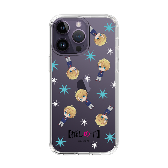 Slim Protection Case［ 【OSHI NO KO】 -  Aqua - Mini Character Pattern ］