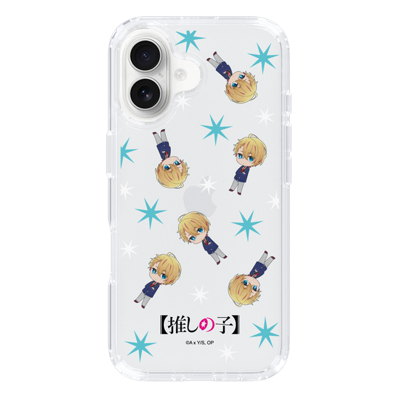 Slim Protection Case［ 【OSHI NO KO】 -  Aqua - Mini Character Pattern ］