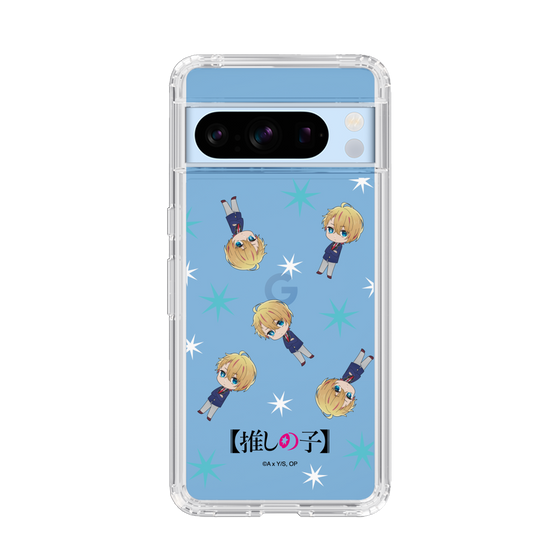 Slim Protection Case［ 【OSHI NO KO】 -  Aqua - Mini Character Pattern ］