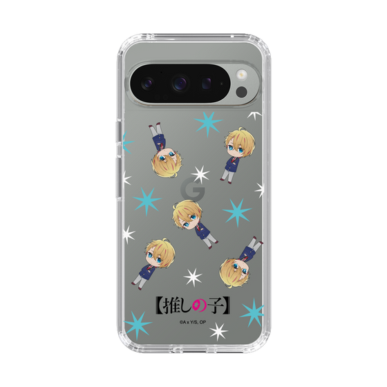 Slim Protection Case［ 【OSHI NO KO】 -  Aqua - Mini Character Pattern ］
