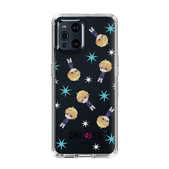 Slim Protection Case［ 【OSHI NO KO】 -  Aqua - Mini Character Pattern ］