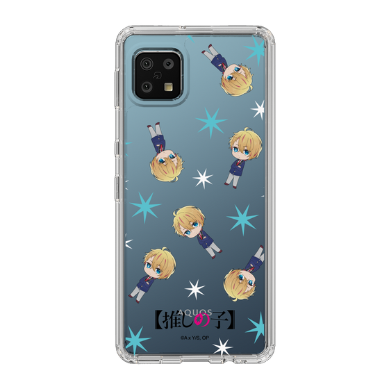 Slim Protection Case［ 【OSHI NO KO】 -  Aqua - Mini Character Pattern ］