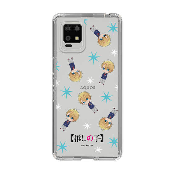 Slim Protection Case［ 【OSHI NO KO】 -  Aqua - Mini Character Pattern ］