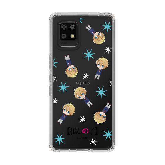 Slim Protection Case［ 【OSHI NO KO】 -  Aqua - Mini Character Pattern ］