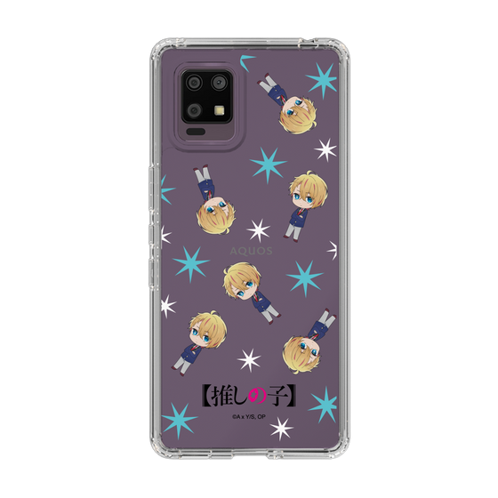 Slim Protection Case［ 【OSHI NO KO】 -  Aqua - Mini Character Pattern ］