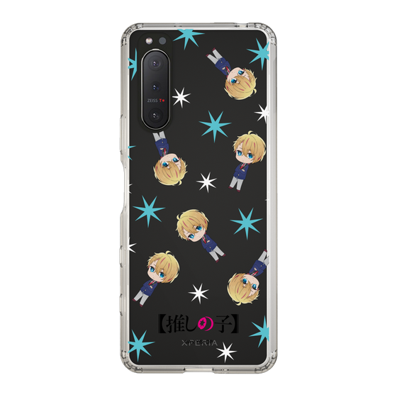 Slim Protection Case［ 【OSHI NO KO】 -  Aqua - Mini Character Pattern ］