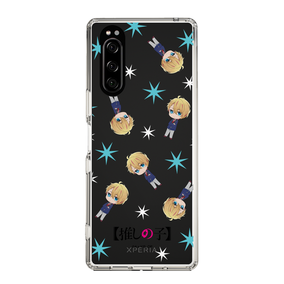 Slim Protection Case［ 【OSHI NO KO】 -  Aqua - Mini Character Pattern ］