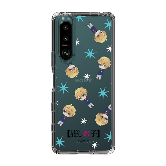 Slim Protection Case［ 【OSHI NO KO】 -  Aqua - Mini Character Pattern ］