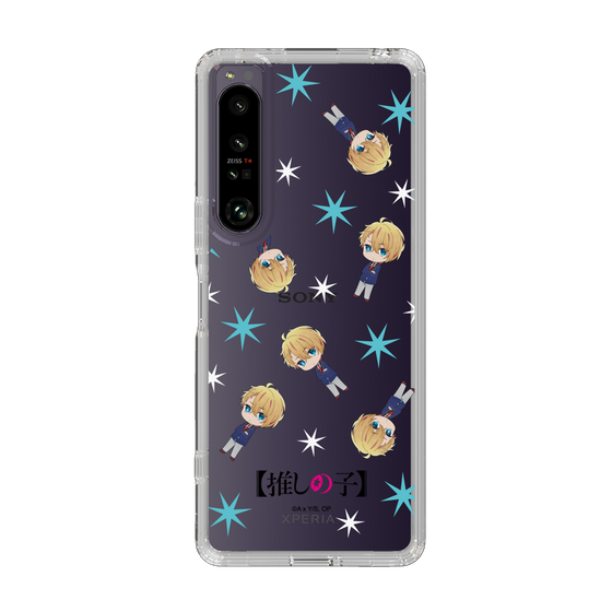 Slim Protection Case［ 【OSHI NO KO】 -  Aqua - Mini Character Pattern ］