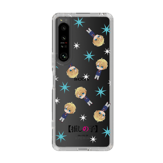 Slim Protection Case［ 【OSHI NO KO】 -  Aqua - Mini Character Pattern ］