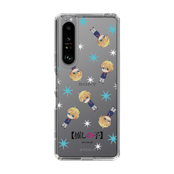 Slim Protection Case［ 【OSHI NO KO】 -  Aqua - Mini Character Pattern ］