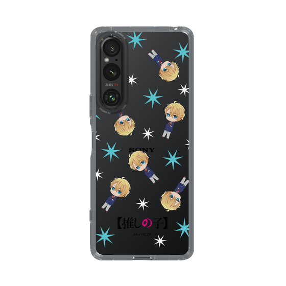 Slim Protection Case［ 【OSHI NO KO】 -  Aqua - Mini Character Pattern ］