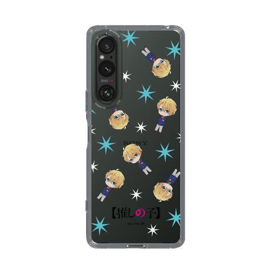 Slim Protection Case［ 【OSHI NO KO】 -  Aqua - Mini Character Pattern ］