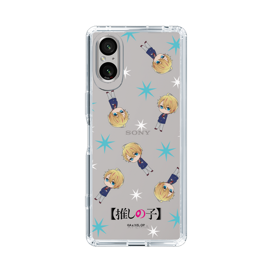 Slim Protection Case［ 【OSHI NO KO】 -  Aqua - Mini Character Pattern ］