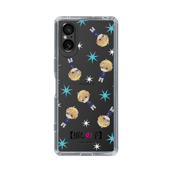 Slim Protection Case［ 【OSHI NO KO】 -  Aqua - Mini Character Pattern ］