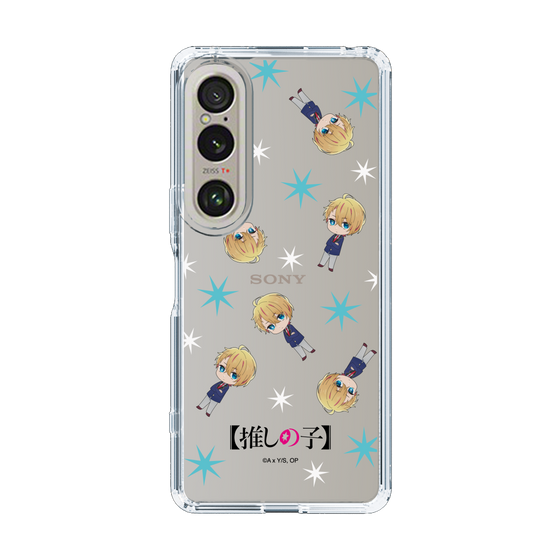Slim Protection Case［ 【OSHI NO KO】 -  Aqua - Mini Character Pattern ］