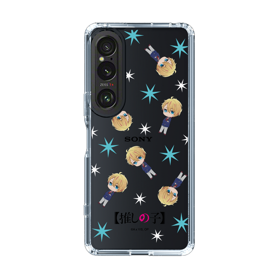 Slim Protection Case［ 【OSHI NO KO】 -  Aqua - Mini Character Pattern ］