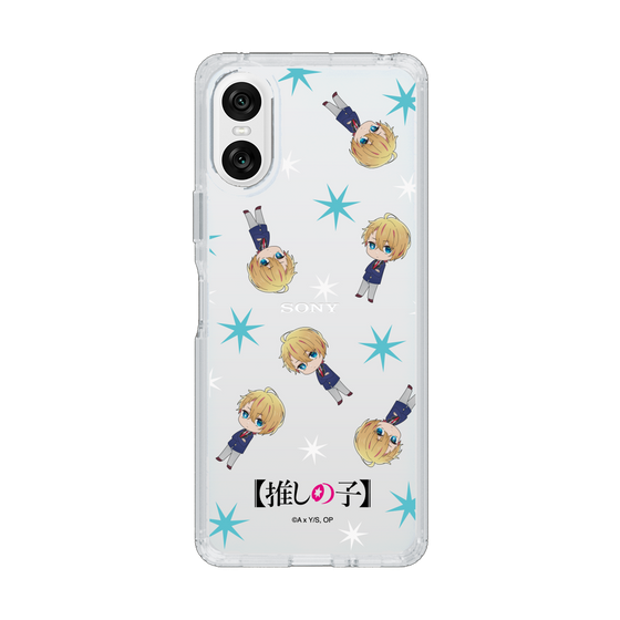 Slim Protection Case［ 【OSHI NO KO】 -  Aqua - Mini Character Pattern ］