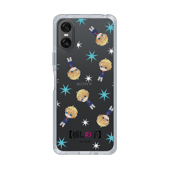 Slim Protection Case［ 【OSHI NO KO】 -  Aqua - Mini Character Pattern ］