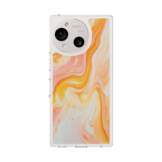 Slim Protection Case［ Color Rain - Original - Tangerine Mist ］