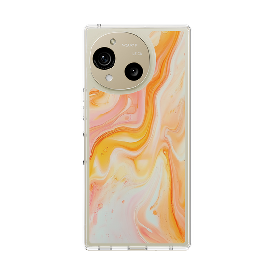 Slim Protection Case［ Color Rain - Original - Tangerine Mist ］