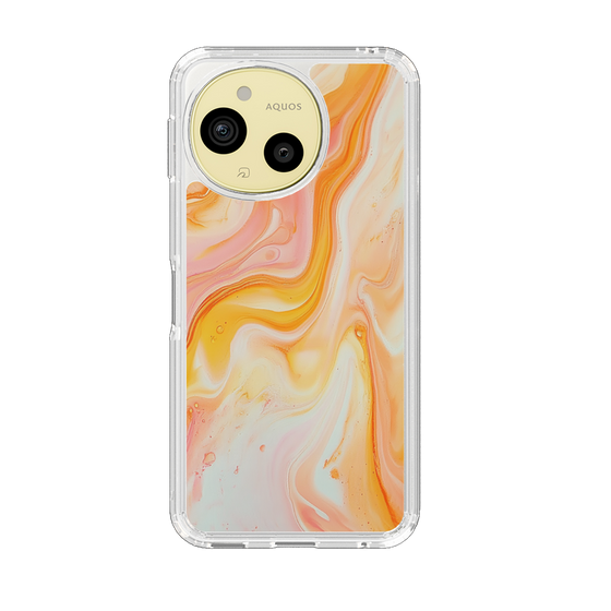 Slim Protection Case［ Color Rain - Original - Tangerine Mist ］