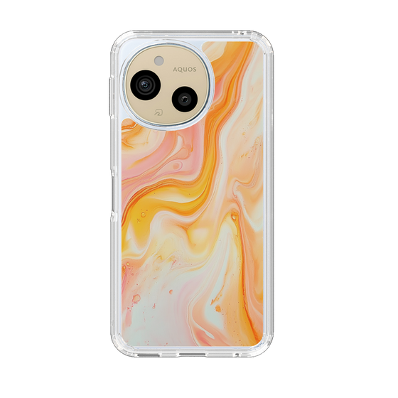 Slim Protection Case［ Color Rain - Original - Tangerine Mist ］