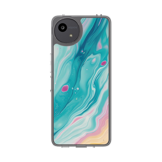 Slim Protection Case［ Color Rain - Original - Serene Wave ］