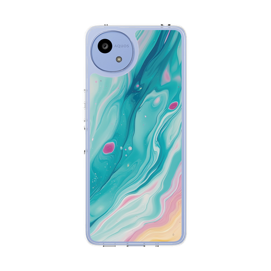 Slim Protection Case［ Color Rain - Original - Serene Wave ］