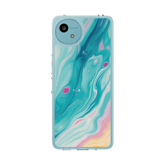Slim Protection Case［ Color Rain - Original - Serene Wave ］