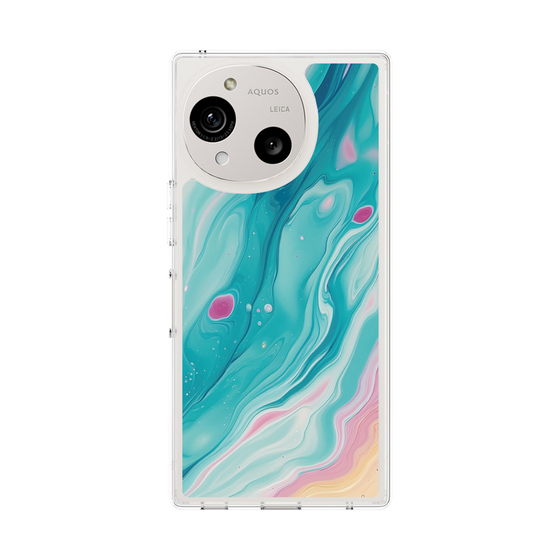Slim Protection Case［ Color Rain - Original - Serene Wave ］