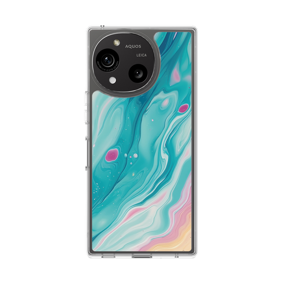 Slim Protection Case［ Color Rain - Original - Serene Wave ］